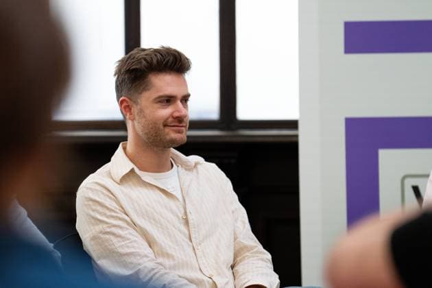 Belgian Director Lukas Dhont pictured during a press conference on the 2026 Festival de Cannes film festival, Thursday 09 April 2026 in Brussels. The film Coward by Belgian director Dhont is selected for the Palme d Or competition. MARIUS BURGELMAN  MariusxBurgelman 170288737
