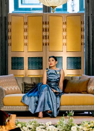 09-04-2026 Thailand Princess Sirivannavari Nariratana Rajakanya of Thailand during the presentation of a historic showcase, entitled CHUD THAI: Knowledge, Craftsmanship and Practices of the Thai National Costume, at Hotel Des Indes, the Hague. Â  Copyright: xPPEx