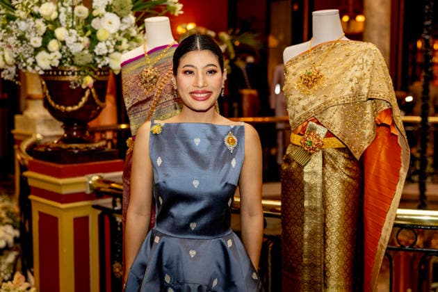 09-04-2026 Thailand Princess Sirivannavari Nariratana Rajakanya of Thailand during the presentation of a historic showcase, entitled CHUD THAI: Knowledge, Craftsmanship and Practices of the Thai National Costume, at Hotel Des Indes, the Hague. Â  Copyright: xPPEx
