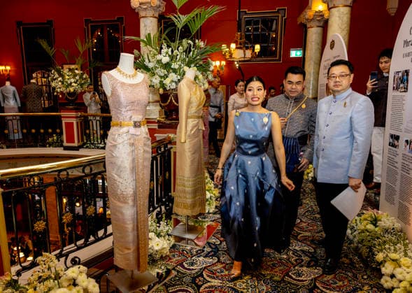 09-04-2026 Thailand Princess Sirivannavari Nariratana Rajakanya of Thailand during the presentation of a historic showcase, entitled CHUD THAI: Knowledge, Craftsmanship and Practices of the Thai National Costume, at Hotel Des Indes, the Hague. Â  Copyright: xPPEx