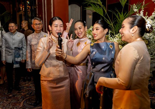 09-04-2026 Thailand Princess Sirivannavari Nariratana Rajakanya of Thailand during the presentation of a historic showcase, entitled CHUD THAI: Knowledge, Craftsmanship and Practices of the Thai National Costume, at Hotel Des Indes, the Hague. Â  Copyright: xPPEx