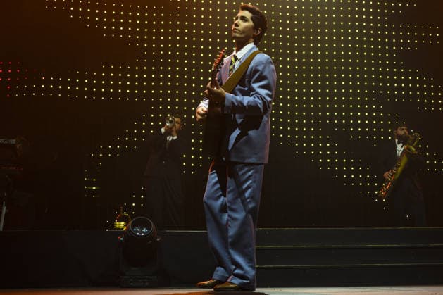 Music Concert - Fulminacci - Palazzacci Tour 2026 Fulminacci - stage name of Filippo Uttinacci - performs live during the concert of Palazzacci Tour 2026 on stage of Palazzo dello Sport on April 09, 2026 in Rome, Italy Rome Palazzo dello Sport Italy Copyright: xRobertoxBettacchix xLiveMediax LPM_2381212