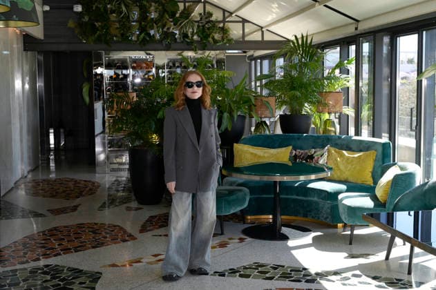 April 8, 2026, Rome, Italy: Isabelle Huppert attends the photocall of movie La donna più ricca del mondo (La femme la plus riche au monde) at Sofitel Hotel Villa Borghese. Rome Italy - ZUMAs197 20260408_aaa_s197_163 Copyright: xMarioxCartellix