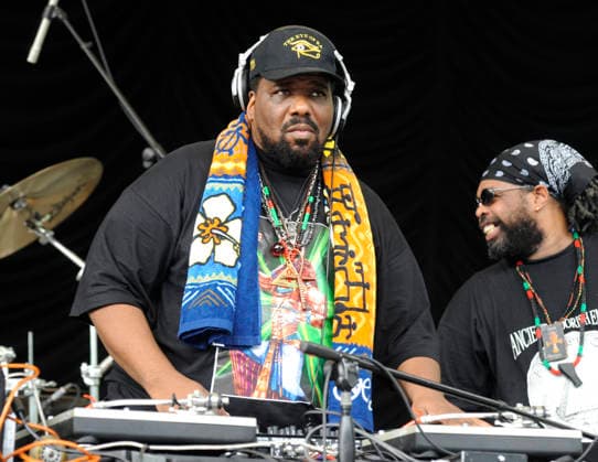 **FILE PHOTO** Afrika Bambaataa Has Passed Away. Afrika Bambaataa, the legendary DJ and community leader from the South Bronx, performing live at Central Park Summerstage in New York City on July 6, 2008. Copyright: xAtlas MediaPunchx