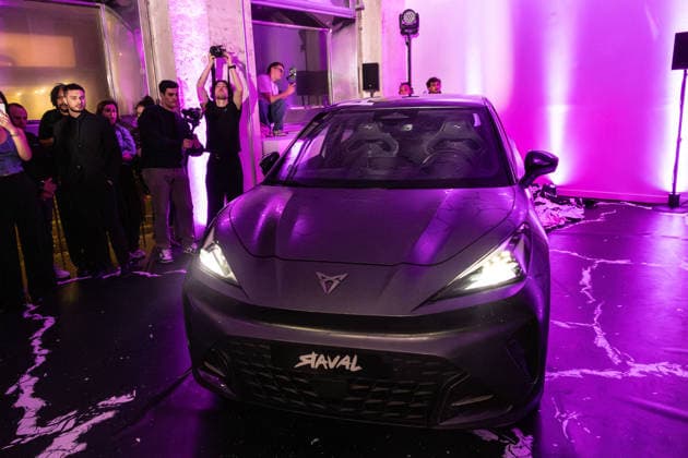 Cupra Raval x Avnier Launch Event Cupra Raval x Avnier Launch Event on April 09, 2026 in Paris, France. Photo by Nasser Berzane ABACAPRESS.COM Paris France  Copyright: xBerzanexNasser ABACAx