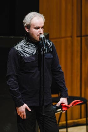 Gunning Inspiration Award during the London Soundtrack Festival on Thursday 9 April 2026 David Arnold accepts the Gunning Inspiration Award during the London Soundtrack Festival on Thursday 9 April 2026 at Barbican Hall , London. David Arnold was presented the award by festival artistic director Michael Beek., Credit:Julie Edwards Avalon  Copyright: xJuliexEdwardsx xAvalonx 1089865079