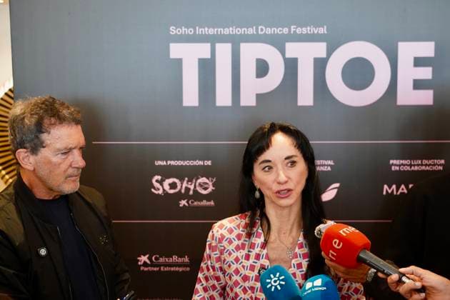 Inauguration Soho International Dance Festival TIP TOE The dancer and director of Soho International Dance Festival TIP TOE, Lucía Lacarra, attends the media at the inauguration of the Soho International Dance Festival TIP TOE On April 10, 2026, in Málaga Andalucía, Spain Four leading international dance companies will participate in the first edition of Soho International Dance Festival TIP TOE, which will take place at the Teatro del Soho CaixaBank For ten days in April, Malaga will be filled with dance, movement and artistic expression 10 APRIL 2026 Á Malaga Andalucia Malaga Andalucia Espana  Copyright: xÃlexxZeax 7428801