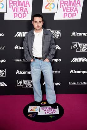 Photocall of the festival Los40 Primavera Pop Madrid 2026 The singer Depol during the photocall of the Festival Los40 Primavera Pop Madrid 2026, at the Movistar Arena, on the 10th of April 2026, in Madrid Spain The festival brings together some of the biggest names in pop and urban music of the moment in a macro-concert night to celebrate the 60th anniversary of Los40 Thousands of attendees enjoy live the greatest hits that dominate the charts 10 APRIL 2026 MUSIC LOS40 PRIMAVERA POP CONCERT MUSIC MUSICIANS FAMOUS SINGERS CULTURE ENTERTAINMENT A Pé Madrid Madrid Madrid Spain Copyright: xA.xPÃ rezxMecax 7429662