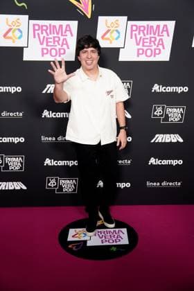 Photocall of the festival Los40 Primavera Pop Madrid 2026 The presenter Dani Moreno during the photocall of the Festival Los40 Primavera Pop Madrid 2026, at the Movistar Arena, on the 10th of April 2026, in Madrid Spain The festival brings together some of the biggest names in pop and urban music of the moment in a macro-concert night to celebrate the 60th anniversary of Los40 Thousands of attendees enjoy live the greatest hits that dominate the charts 10 APRIL 2026 MUSIC LOS40 PRIMAVERA POP CONCERT MUSIC MUSICIANS FAMOUS SINGERS CULTURE ENTERTAINMENT A Pé Madrid Madrid Madrid Spain  Copyright: xA.xPÃ rezxMecax 7429706