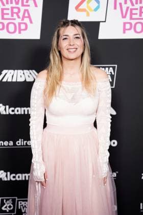Photocall of the festival Los40 Primavera Pop Madrid 2026 The presenter Cristina Boscá during the photocall of the Festival Los40 Primavera Pop Madrid 2026, at the Movistar Arena, on the 10th of April 2026, in Madrid Spain The festival brings together some of the biggest names in pop and urban music of the moment in a macro-concert night to celebrate the 60th anniversary of Los40 Thousands of attendees enjoy live the greatest hits that dominate the charts 10 APRIL 2026 MUSIC LOS40 PRIMAVERA POP CONCERT MUSIC MUSICIANS FAMOUS SINGERS CULTURE ENTERTAINMENT A Pé Madrid Madrid Madrid Spain  Copyright: xA.xPÃ rezxMecax 7429704