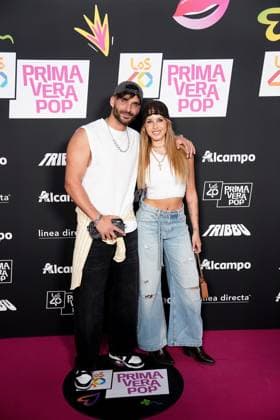 Photocall of the festival Los40 Primavera Pop Madrid 2026 Edi Insua and Violeta Crespo during the photocall of the Festival Los40 Primavera Pop Madrid 2026, at the Movistar Arena, on the 10th of April 2026, in Madrid Spain The festival brings together some of the biggest names in pop and urban music of the moment in a macro-concert night to celebrate the 60th anniversary of Los40 Thousands of attendees enjoy live the greatest hits that dominate the charts 10 APRIL 2026 MUSIC LOS40 PRIMAVERA POP CONCERT MUSIC MUSICIANS FAMOUS SINGERS CULTURE ENTERTAINMENT A Pé Madrid Madrid Madrid Spain  Copyright: xA.xPÃ rezxMecax 7429787