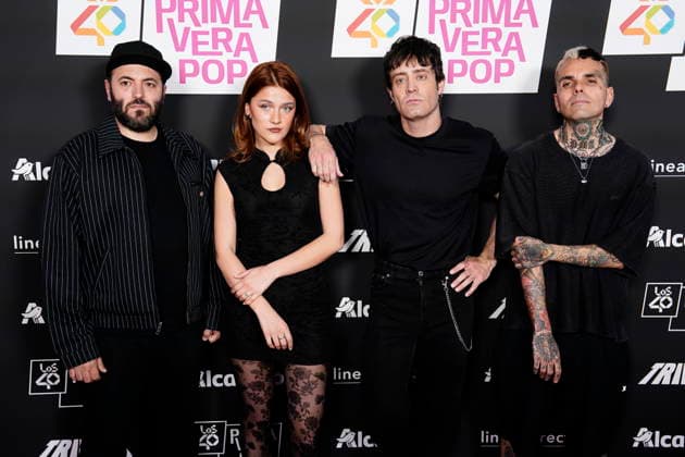 Photocall of the festival Los40 Primavera Pop Madrid 2026 The group La La Love you during the photocall of the Festival Los40 Primavera Pop Madrid 2026, at the Movistar Arena, on the 10th of April 2026, in Madrid Spain The festival brings together some of the biggest names in pop and urban music of the moment in a macro-concert night to celebrate the 60th anniversary of Los40 Thousands of attendees enjoy live the greatest hits that dominate the charts 10 APRIL 2026 MUSIC LOS40 PRIMAVERA POP CONCERT MUSIC MUSICIANS FAMOUS SINGERS CULTURE ENTERTAINMENT A Pé Madrid Madrid Madrid Spain  Copyright: xA.xPÃ rezxMecax 7429790