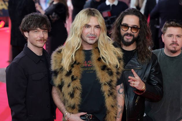 Radio Regenbogen Award 2026 Bill und Tom Kaulitz von Tokio Hotel auf dem roten Teppich. Radio Regenbogen Award 2026. Verleihung des 26. Radio Regenbogen Awards am 10.04.2026 in der Europa Park Arena in Rust. Baden-Württemberg, Deutschland.