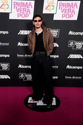 Photocall of the festival Los40 Primavera Pop Madrid 2026 The singer Abraham Mateo during the photocall of the Festival Los40 Primavera Pop Madrid 2026, at the Movistar Arena, on the 10th of April 2026, in Madrid Spain The festival brings together some of the biggest names in pop and urban music of the moment in a macro-concert night to celebrate the 60th anniversary of Los40 Thousands of attendees enjoy live the greatest hits that dominate the charts 10 APRIL 2026 MUSIC LOS40 PRIMAVERA POP CONCERT MUSIC MUSICIANS FAMOUS SINGERS CULTURE ENTERTAINMENT A Pé Madrid Madrid Madrid Spain  Copyright: xA.xPÃ rezxMecax 7429875