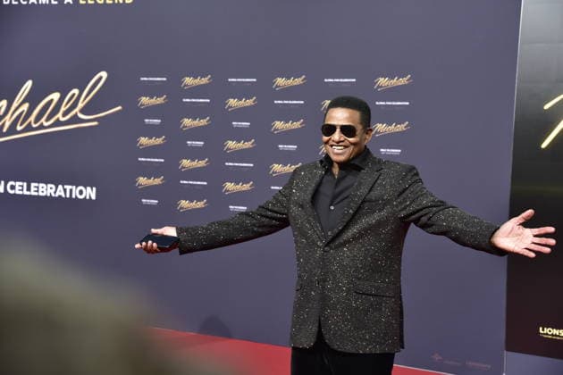 MICHAEL INTERNATIONALE PREMIERE IN BERLIN Jackie Jackson Ankunft, roter Teppich zum PhotoCall im Rahmen der Intgernationalen Premiere von Global Fan Celebrartion MICHAEL in Berlin am 10.04.2026