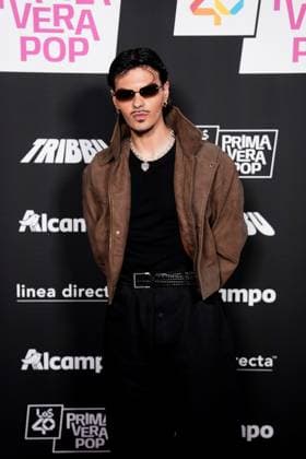 Photocall of the festival Los40 Primavera Pop Madrid 2026 The singer Abraham Mateo during the photocall of the Festival Los40 Primavera Pop Madrid 2026, at the Movistar Arena, on the 10th of April 2026, in Madrid Spain The festival brings together some of the biggest names in pop and urban music of the moment in a macro-concert night to celebrate the 60th anniversary of Los40 Thousands of attendees enjoy live the greatest hits that dominate the charts 10 APRIL 2026 MUSIC LOS40 PRIMAVERA POP CONCERT MUSIC MUSICIANS FAMOUS SINGERS CULTURE ENTERTAINMENT A Pé Madrid Madrid Madrid Spain  Copyright: xA.xPÃ rezxMecax 7429876