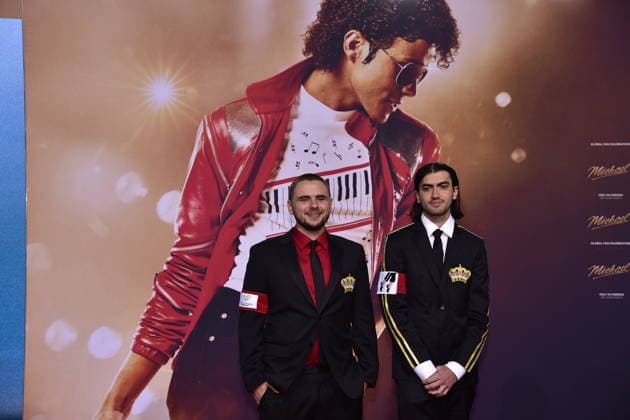 Entertainment Bilder des Tages MICHAEL INTERNATIONALE PREMIERE IN BERLIN Bigi Jackson, Prince Jackson, Kinder des Popking Michael Jackson Ankunft, roter Teppich zum PhotoCall im Rahmen der Intgernationalen Premiere von Global Fan Celebrartion MICHAEL in Berlin am 10.04.2026 *** MICHAEL INTERNATIONAL PREMIERE IN BERLIN Bigi Jackson, Prince Jackson, children of Popking Michael Jackson arrival, red carpet for the PhotoCall at the International Premiere of Global Fan Celebrartion MICHAEL in Berlin on 10 04 2026 Photopress Mueller