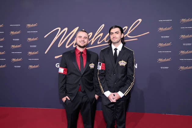 Prince Jackson und Bigi Jackson aka Blanket Jackson bei der Michael Film Premiere am 11.04.2026 in Berlin Michael Filmpremiere in Berlin