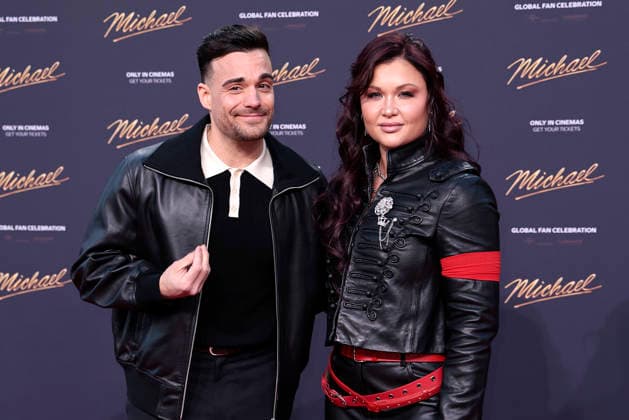 Entertainment Bilder des Tages Stefano Zarrella und Sophia Thiel bei der Michael Film Premiere am 11.04.2026 in Berlin Michael Filmpremiere in Berlin *** Stefano Zarrella and Sophia Thiel at the Michael movie premiere on 11 04 2026 in Berlin Michael movie premiere in Berlin 