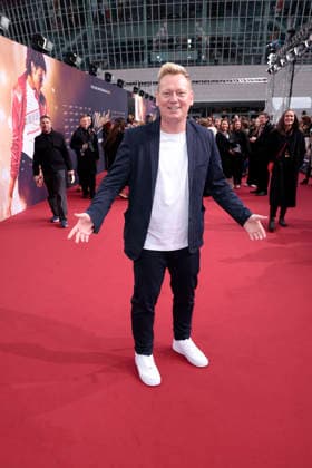 Jens Knossalla bei der Michael Film Premiere am 11.04.2026 in Berlin Michael Filmpremiere in Berlin