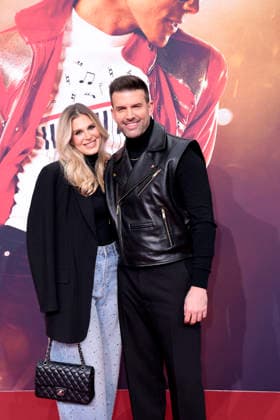 Jay Khan und Jessie Noe Scheuermann bei der Michael Film Premiere am 11.04.2026 in Berlin Michael Filmpremiere in Berlin