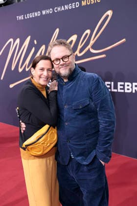Ulrike Frank und Marc Schubring bei der Michael Film Premiere am 11.04.2026 in Berlin Michael Filmpremiere in Berlin