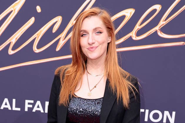 Lara Trautmann bei der Michael Film Premiere am 11.04.2026 in Berlin Michael Filmpremiere in Berlin