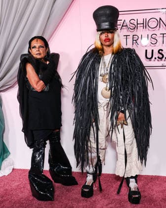 Fashion Trust U.S. Awards 2026 LOS ANGELES, CALIFORNIA, USA - APRIL 07: Michele Lamy and Erykah Badu arrive at the Fashion Trust U.S. Awards 2026 In Partnership With Google held at nya studios WEST on April 7, 2026 in Los Angeles, California, United States., Credit:Chad Salvador Avalon United States, California, Los Angeles, nya studios WEST  Copyright: xChadxSalvadorx xAvalonx 1089980964
