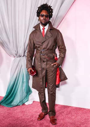 Fashion Trust U.S. Awards 2026 LOS ANGELES, CALIFORNIA, USA - APRIL 07: Saint JHN arrives at the Fashion Trust U.S. Awards 2026 In Partnership With Google held at nya studios WEST on April 7, 2026 in Los Angeles, California, United States., Credit:Chad Salvador Avalon United States, California, Los Angeles, nya studios WEST  Copyright: xChadxSalvadorx xAvalonx 1089981855