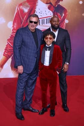 Michael Graham King, Juliano Valdi, Antoine Fuqua Filmpremiere zu Michael auf dem Uber Platz Berlin Datum: 10.04.2026 Copyright: xEventpress Kratschx