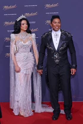 Michael Maday Velazquez, Jermaine Jackson Filmpremiere zu Michael auf dem Uber Platz Berlin Datum: 10.04.2026 Copyright: xEventpress Kratschx