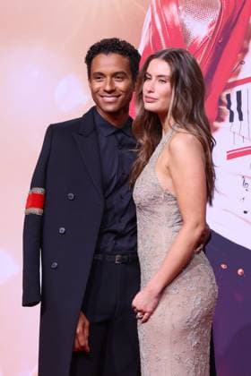 Michael Jaafar Jackson, Maddie Simpson Filmpremiere zu Michael auf dem Uber Platz Berlin Datum: 10.04.2026 Copyright: xEventpress Kratschx