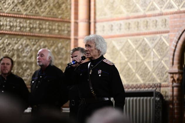Peter Orloff & der Schwarzmeer Kosaken Chor live bei einem Konzert ihrer Abschiedstournee in der Lutherkirche. Görlitz, 09.04.2026 Copyright: xMatthiasxWehnertx