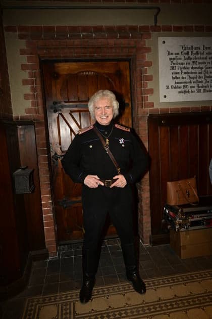 Peter Orloff nach seinem Konzert der Abschiedstournee in der Lutherkirche. Görlitz, 09.04.2026 Copyright: xMatthiasxWehnertx