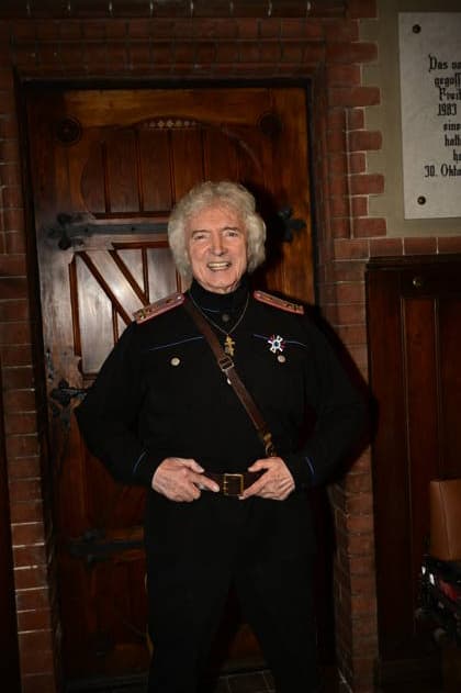 Peter Orloff nach seinem Konzert der Abschiedstournee in der Lutherkirche. Görlitz, 09.04.2026 Copyright: xMatthiasxWehnertx