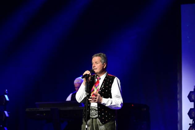 Norbert Rier von den Kastelruther Spatzen mit ihrer neuen Tour öFriedensadler˜ zu Gast im Messe- und Veranstaltungspark. Löbau, 09.04.2026 Copyright: xMatthiasxWehnertx