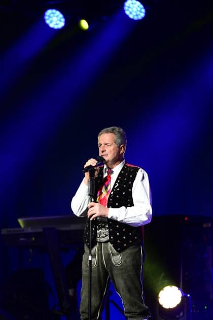 Norbert Rier von den Kastelruther Spatzen mit ihrer neuen Tour öFriedensadler˜ zu Gast im Messe- und Veranstaltungspark. Löbau, 09.04.2026 Copyright: xMatthiasxWehnertx