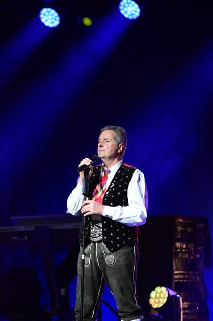 Norbert Rier von den Kastelruther Spatzen mit ihrer neuen Tour öFriedensadler˜ zu Gast im Messe- und Veranstaltungspark. Löbau, 09.04.2026 Copyright: xMatthiasxWehnertx