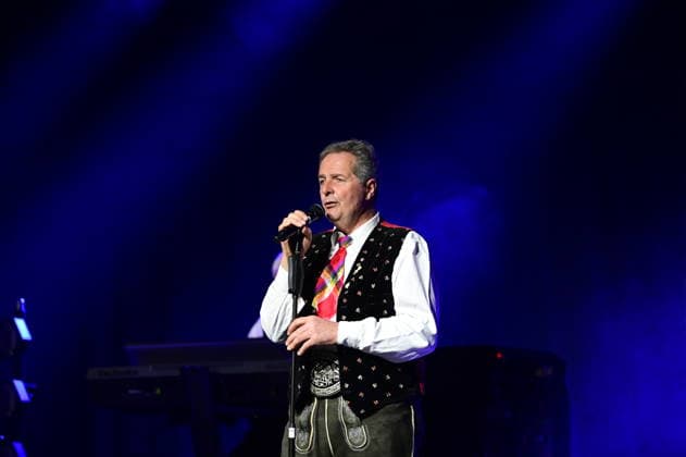 Norbert Rier von den Kastelruther Spatzen mit ihrer neuen Tour öFriedensadler˜ zu Gast im Messe- und Veranstaltungspark. Löbau, 09.04.2026 Copyright: xMatthiasxWehnertx
