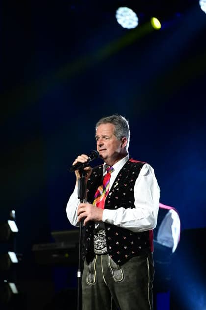 Norbert Rier von den Kastelruther Spatzen mit ihrer neuen Tour öFriedensadler˜ zu Gast im Messe- und Veranstaltungspark. Löbau, 09.04.2026 Copyright: xMatthiasxWehnertx