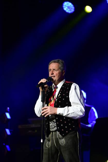 Norbert Rier von den Kastelruther Spatzen mit ihrer neuen Tour öFriedensadler˜ zu Gast im Messe- und Veranstaltungspark. Löbau, 09.04.2026 Copyright: xMatthiasxWehnertx