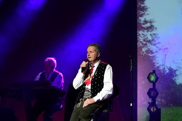 Norbert Rier von den Kastelruther Spatzen mit ihrer neuen Tour öFriedensadler˜ zu Gast im Messe- und Veranstaltungspark. Löbau, 09.04.2026 Copyright: xMatthiasxWehnertx