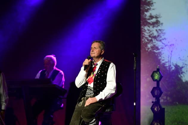 Norbert Rier von den Kastelruther Spatzen mit ihrer neuen Tour öFriedensadler˜ zu Gast im Messe- und Veranstaltungspark. Löbau, 09.04.2026 Copyright: xMatthiasxWehnertx