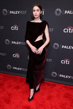 2026 PaleyFest LA - Emily in Paris Lily Collins , At 2026 PaleyFest LA - Netflix s Emily in Paris At The Dolby Theatre In Hollywood CA, USA on April 10 , 2026. Photo by Fati S ABACAPRESS.COM Hollywood CA United States  Copyright: xFatixSadou ABACAPRESS.COMx