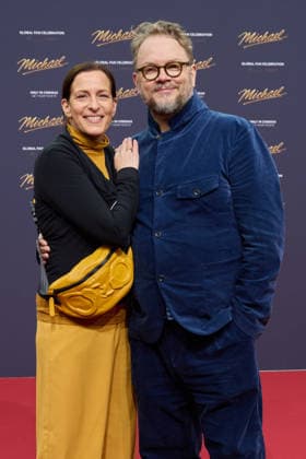 Ulrike Frank mit Ehemann Marc Schubring - Internationale Premiere & Global Fan Celebration von Michael an der Uber Eats Music Hall in Berlin am 10.04.2026. Kinopremiere Michael