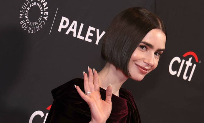 PaleyFest LA 2026: Netflix s Emily in Paris big screen presentation at the Dolby Theatre Featuring: Lily Collins Where: Los Angeles, California, United States When: 10 Apr 2026 Credit: Faye s Vision Cover Images EDITORIAL USE ONLY. NOT FOR USE BY NEWSPAPERS BASED IN THE UK. Copyright: xx coverimg55609083