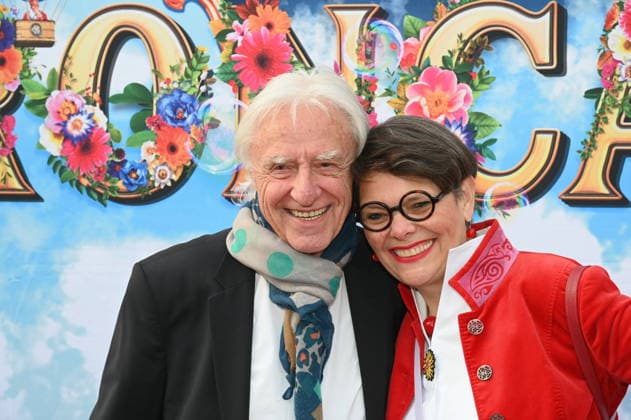 Der schweizer Kabarettist Emil Steinberger und seine Frau Niccel Steinberger kommt zur Kölner Premiere des Circus Roncalli
