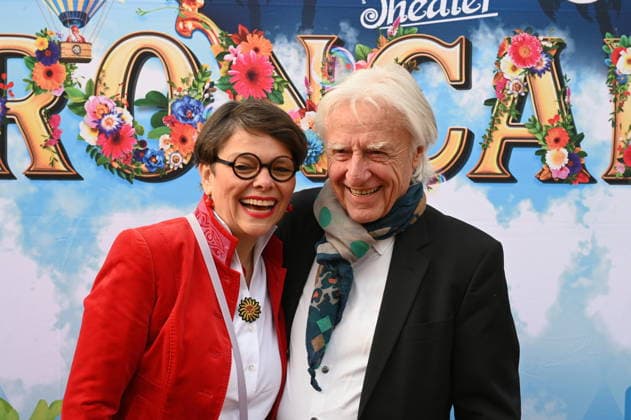 Der schweizer Kabarettist Emil Steinberger und seine Frau Niccel Steinberger kommt zur Kölner Premiere des Circus Roncalli