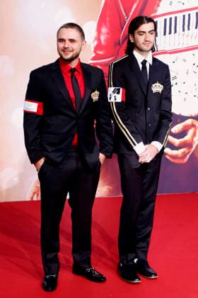 Michael , Weltpremiere auf dem Uber Platz, Berlin, 10.04.2026 Prince Michael Jackson und Jr. und Prince Michael Joseph Jackson II (Söhne von Michael Jackson) bei der Weltpremiere des Kinofilms Michael auf dem Uber Platz in Berlin am 10.04.2026 Berlin Uber Platz Copyright: xAnitaxBuggex
