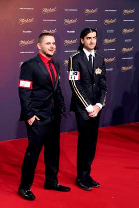 Michael , Weltpremiere auf dem Uber Platz, Berlin, 10.04.2026 Prince Michael Jackson und Jr. und Prince Michael Joseph Jackson II (Söhne von Michael Jackson) bei der Weltpremiere des Kinofilms Michael auf dem Uber Platz in Berlin am 10.04.2026 Berlin Uber Platz Copyright: xAnitaxBuggex